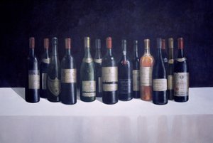 Winescape，1998年（丙烯酸船上） 作者 林肯·塞利格曼